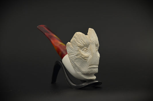 Wooden Head Meerschaum Pipe