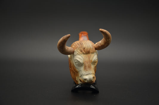 Bull Head Meerschaum Pipe