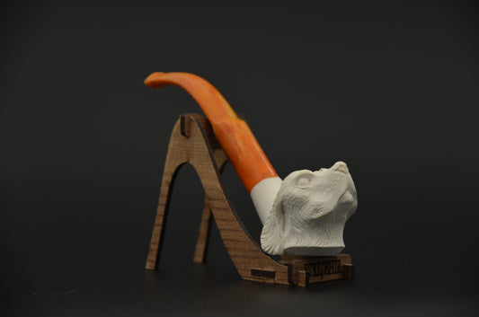 Dog Head Meerschaum Pipe