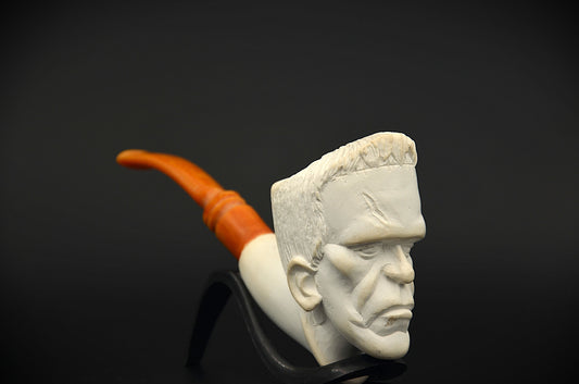 Frankenstein Inspired Meerschaum Pipe
