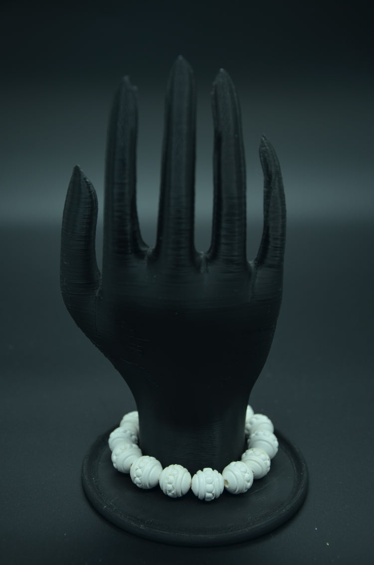 Laced Bead Meerschaum Bracelet