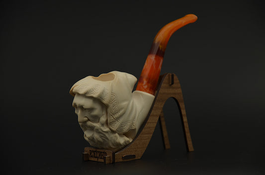 Monk Figure Meerschaum Pipe