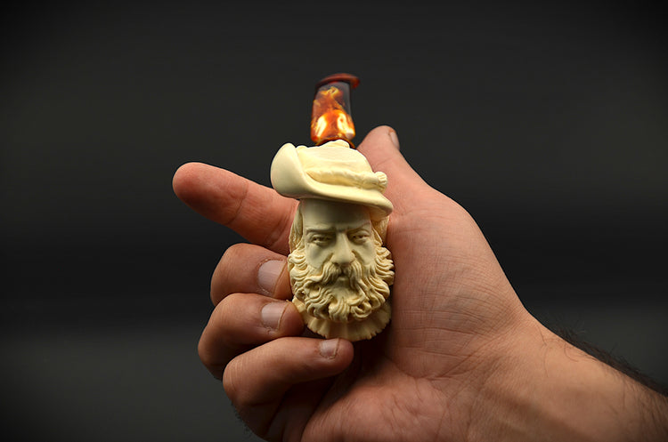 Old World Storyteller Meerschaum Pipe