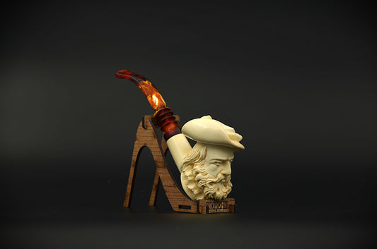 Old World Storyteller Meerschaum Pipe