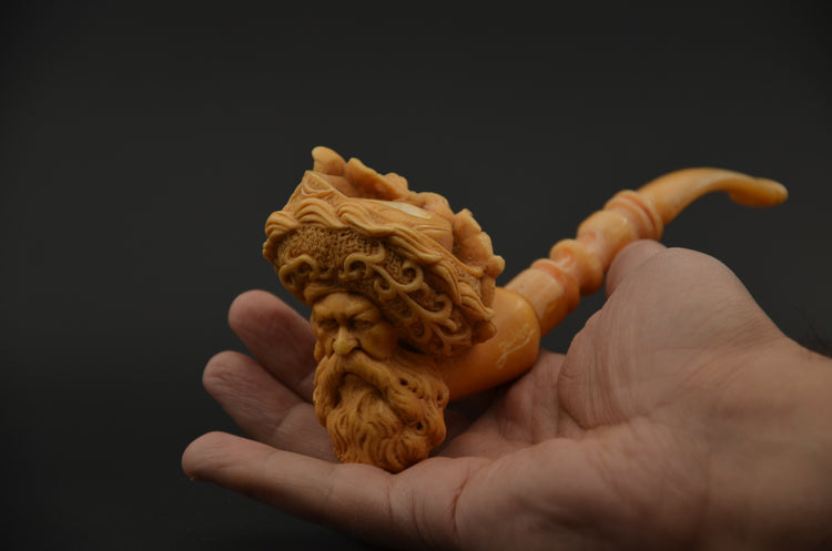 Wise Old Man Meerschaum Pipe