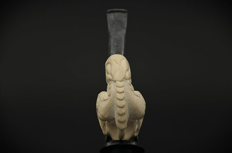 Anatomical Skull Art Meerschaum Pipe