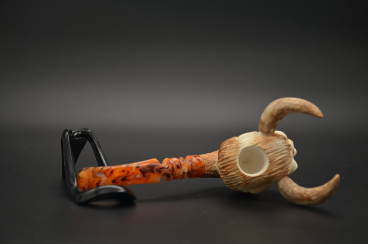 Bull Head Meerschaum Pipe