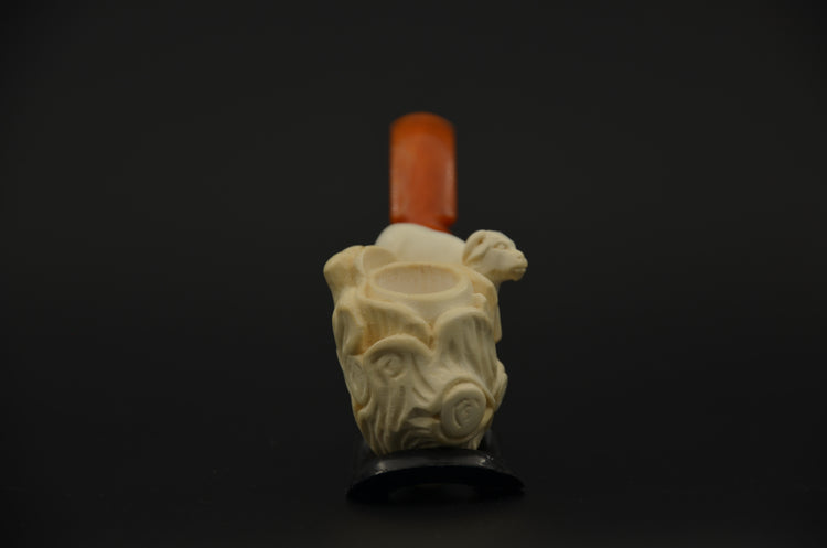 Dog Figure Meerschaum Pipe