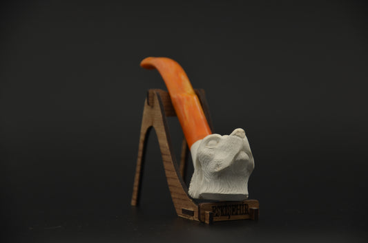 Dog Head Meerschaum Pipe