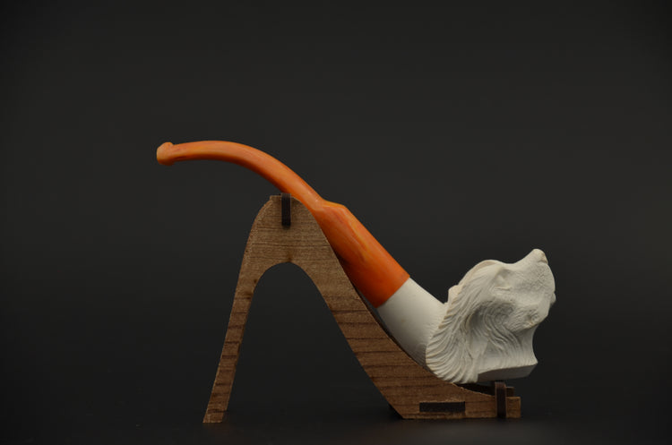 Dog Head Meerschaum Pipe