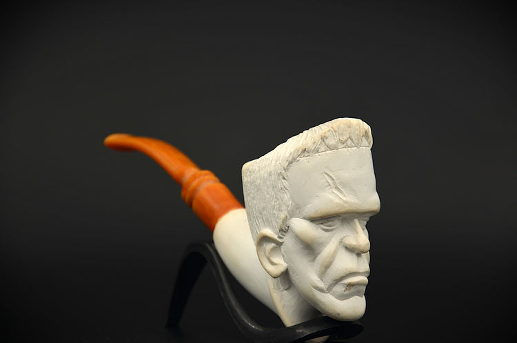 Frankenstein Inspired Meerschaum Pipe