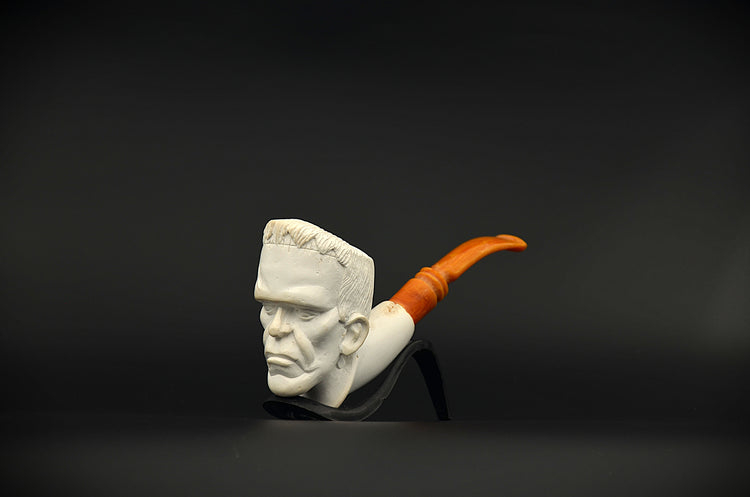 Frankenstein Inspired Meerschaum Pipe