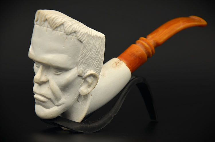 Frankenstein Inspired Meerschaum Pipe