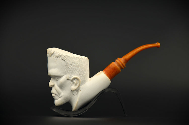 Frankenstein Inspired Meerschaum Pipe