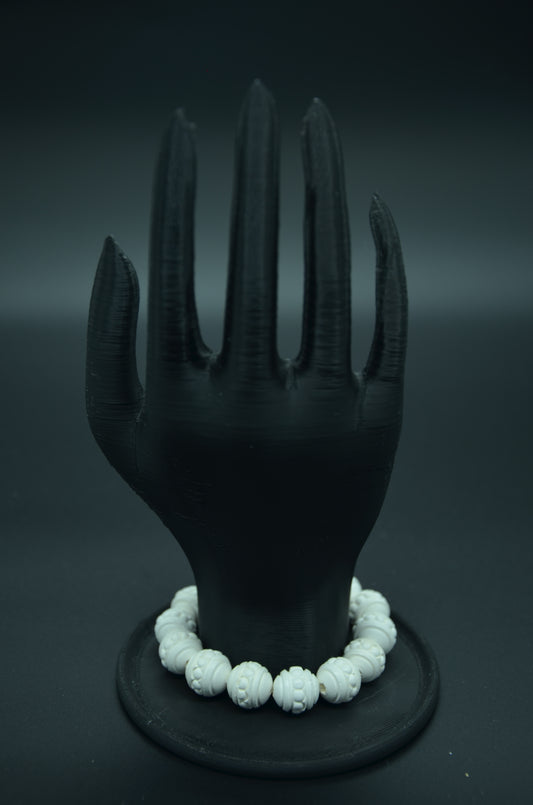Laced Bead Meerschaum Bracelet