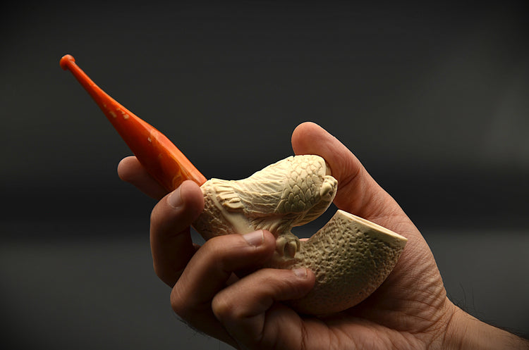 Majestic Eagle Meerschaum Pipe