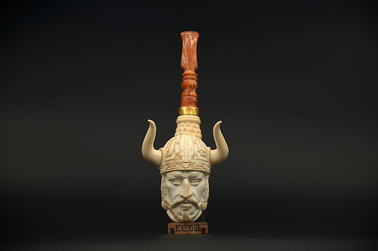 Nordic Warrior Meerschaum Pipe
