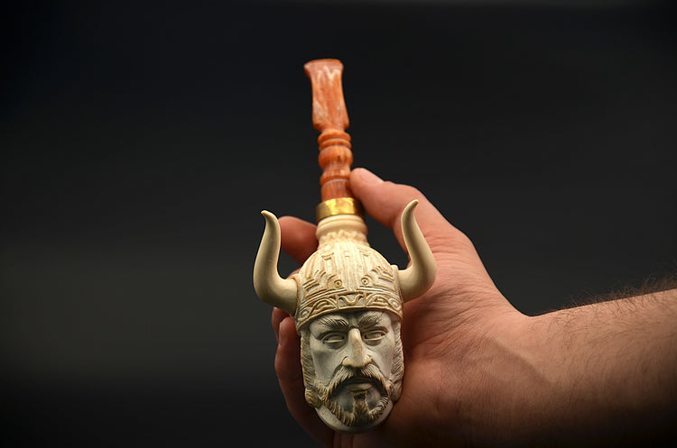 Nordic Warrior Meerschaum Pipe