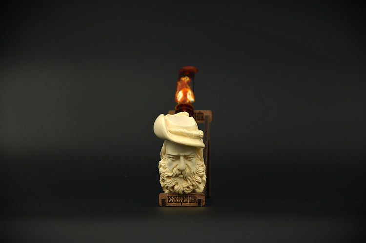 Old World Storyteller Meerschaum Pipe