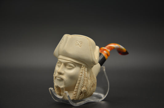 Pirate Captain Inspired Meerschaum Pipe