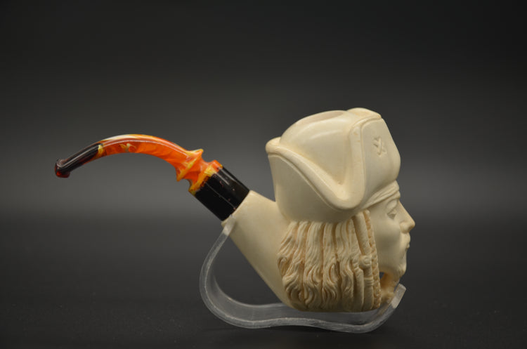 Pirate Captain Inspired Meerschaum Pipe