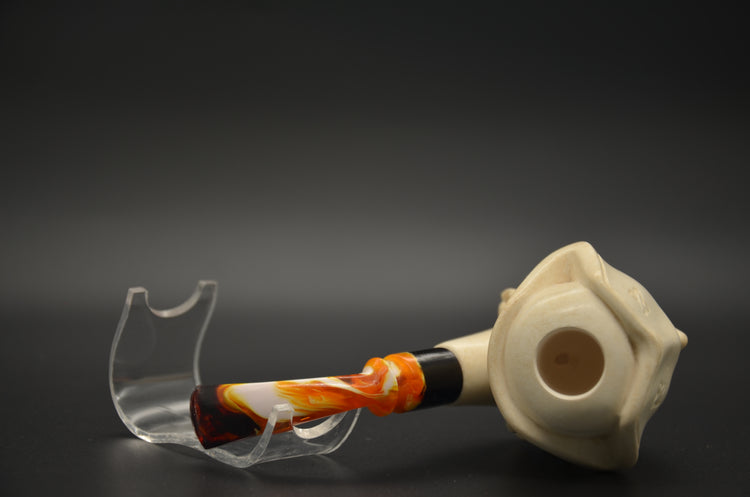 Pirate Captain Inspired Meerschaum Pipe