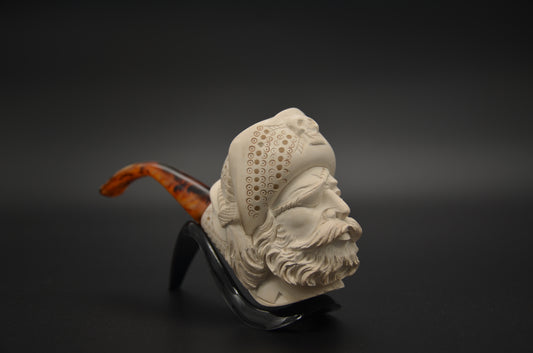 Pirate Head Meerschaum Pipe