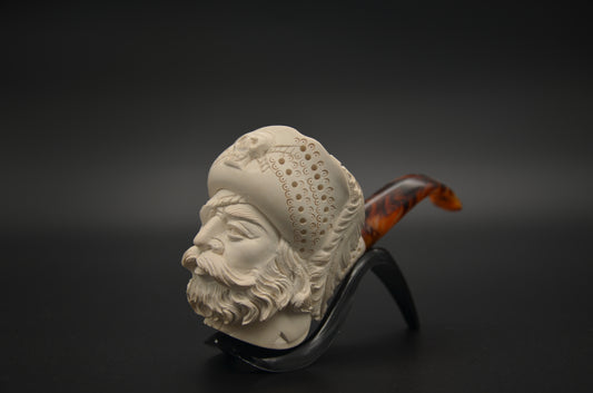Pirate Head Meerschaum Pipe