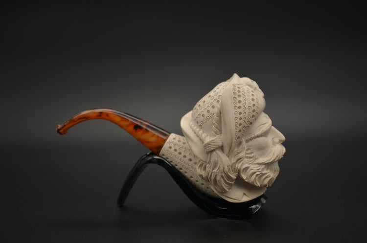 Pirate Head Meerschaum Pipe