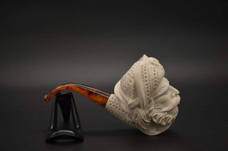 Pirate Head Meerschaum Pipe