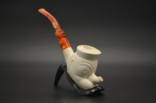 Popeye Inspired Sailor Meerschaum Pipe