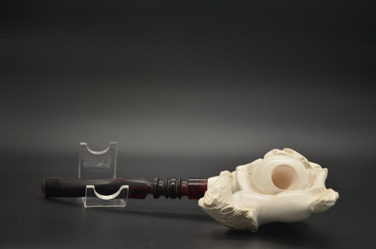 Rearing Horse Meerschaum Pipe