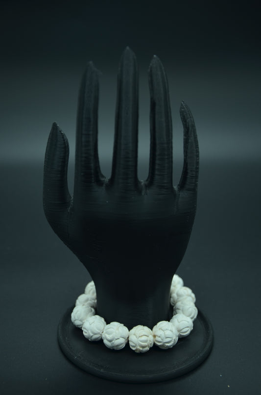 Roseform Meerschaum Bracelet
