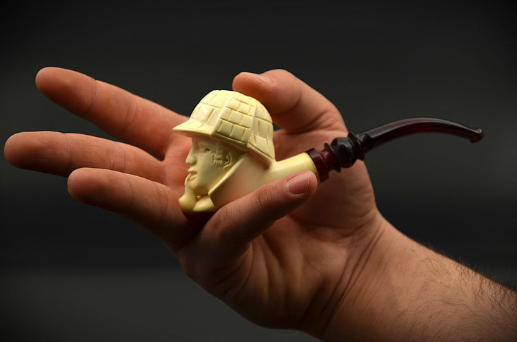 Sherlock Holmes Inspired Meerschaum Pipe