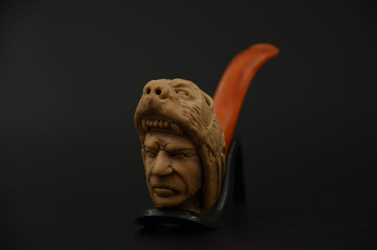 Tribal Native Chief Meerschaum Pipe